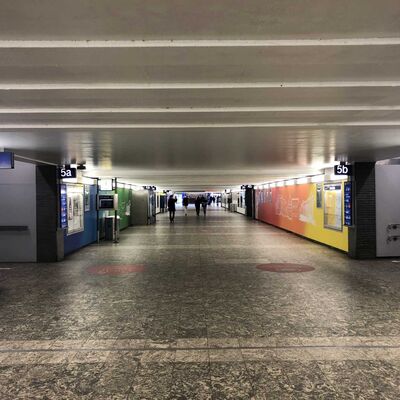 Bild vergr&ouml;&szlig;ern: Altes Lichtkonzept des Hauptbahnhofes Braunschweig