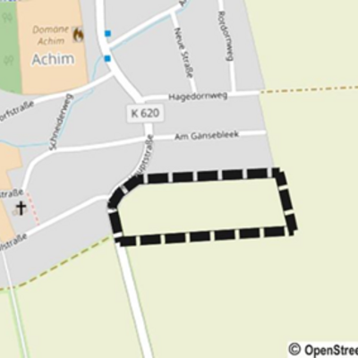 Lageplan Achim S&uuml;d